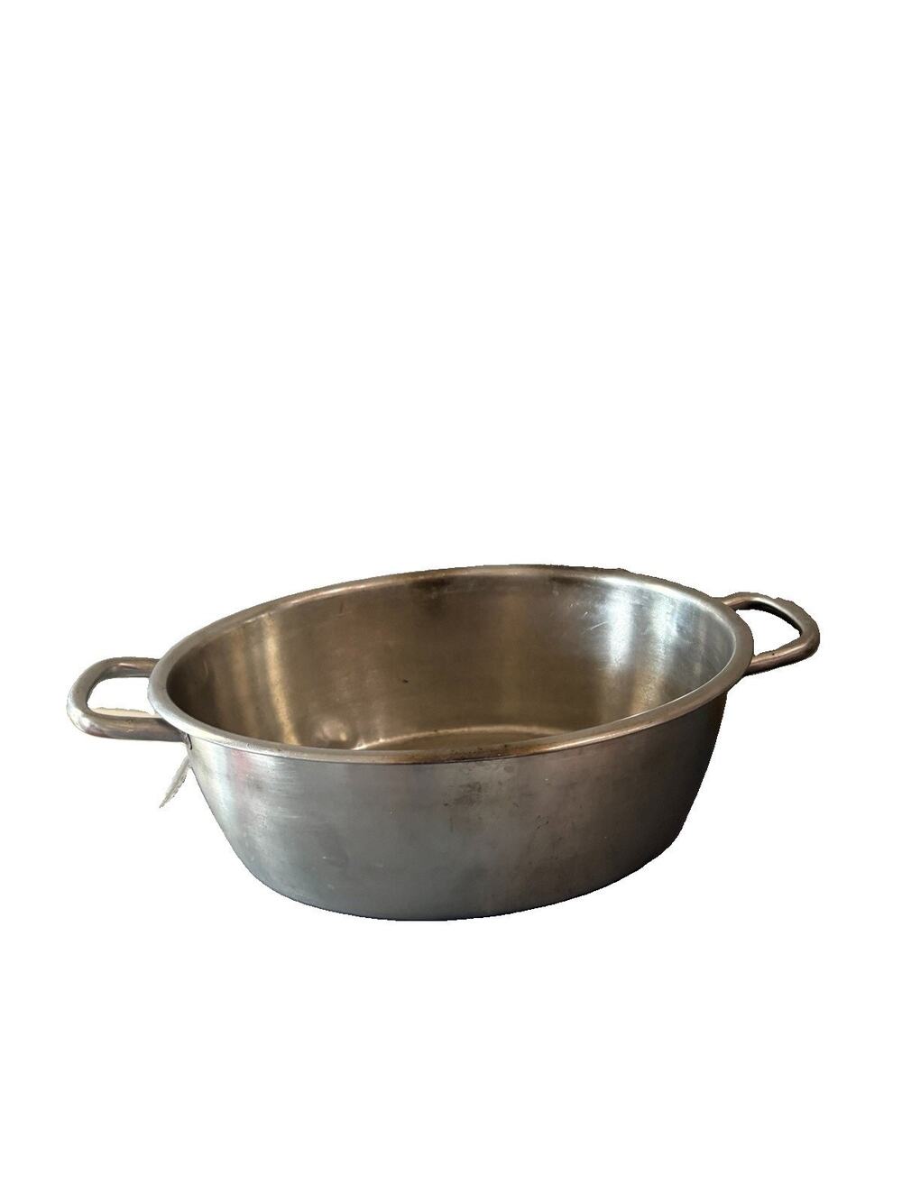 Vintage WWII USN The Vollrath Co Stainless Steel Navy Dishpan Utility Pan